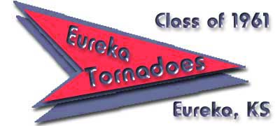 Class of 1961, Eureka HS, Kansas, banner